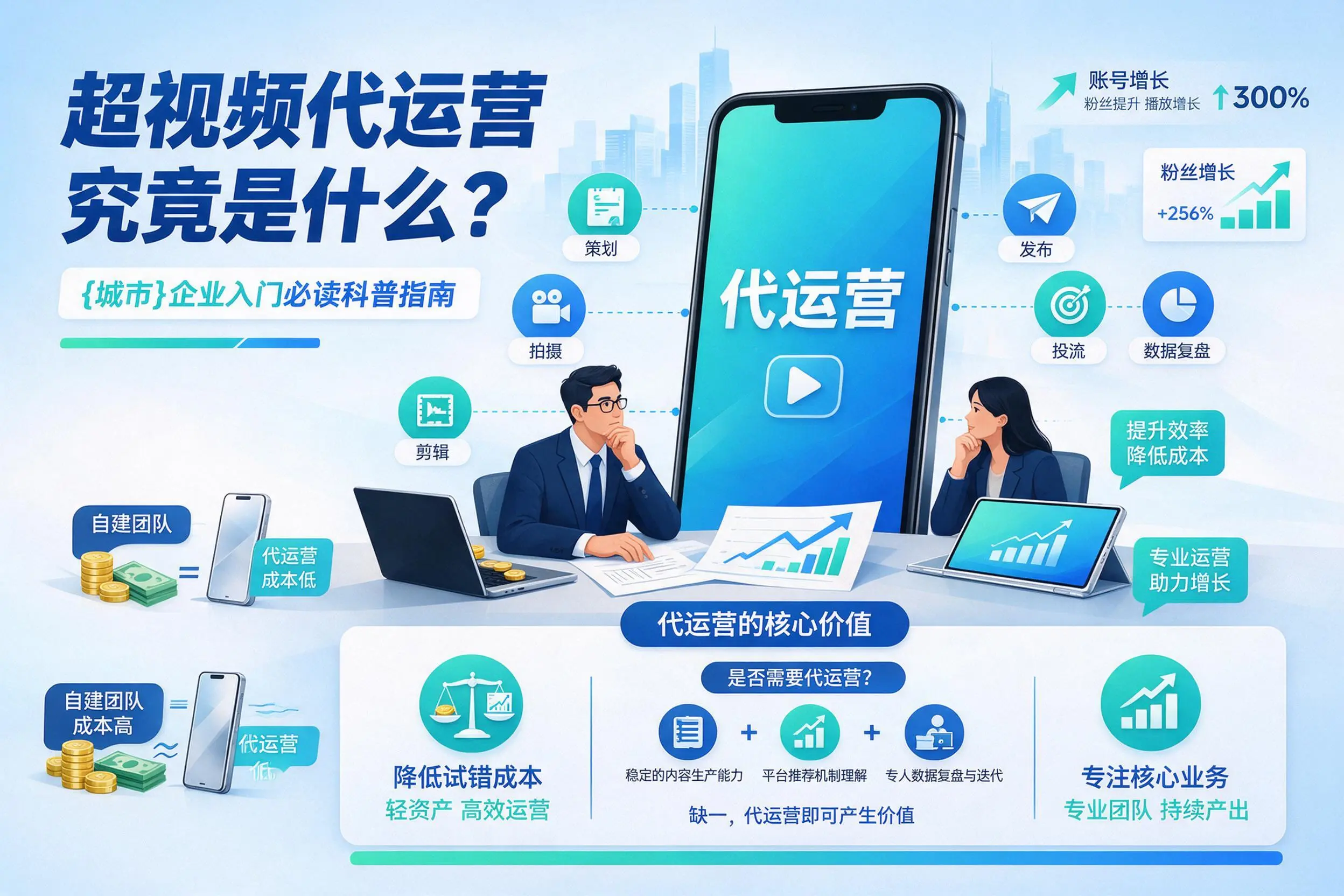 短视频代运营究竟是什么？宁德企业入门必读科普指南