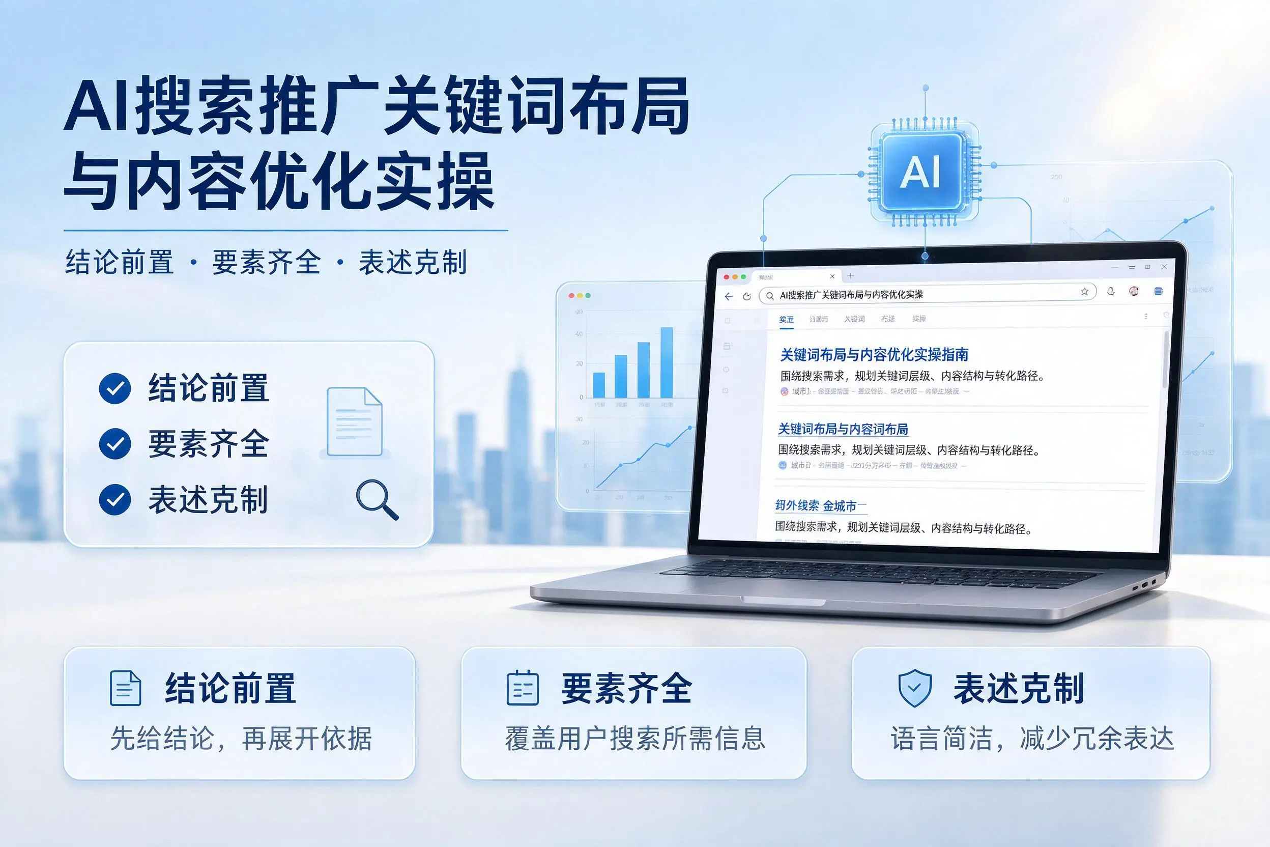 宁德AI搜索推广关键词布局与内容优化实操